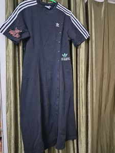 Adidas Black T-Shirt Dress