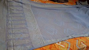 Beautiful Light Blue Saree