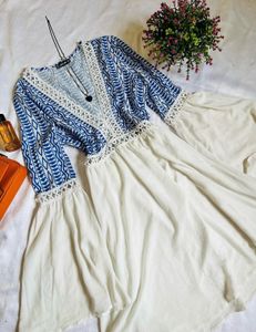 Boho Chic Bell Sleeve Mini Dress