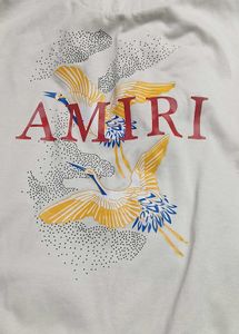 AMIRI Cream Crane Hoodie