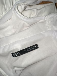 White Ruffle bodysuit