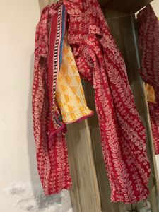 Vibrant Red Palazzo Pants
