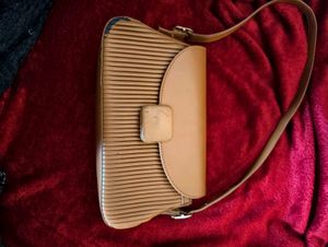 Vintage Tan Clutch Handbag
