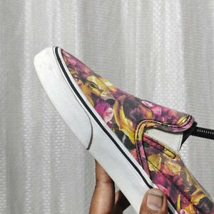 Vans Floral Slip-On Sneakers