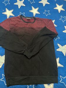 Men's Ombre Crew Neck Sweatshirt