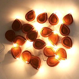Brown Diya Light 2M Electric 21 Deepak
