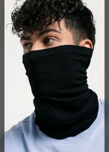 Black Neck Gaiter/Face Cover