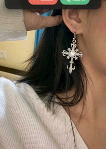 Cross Dangle Earrings