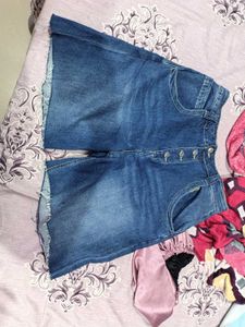 Denim Bermuda jorts