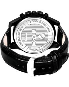 Stylish Black Chronograph Watch