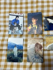 BTS Suga photo folio 8 Unofficial photocards