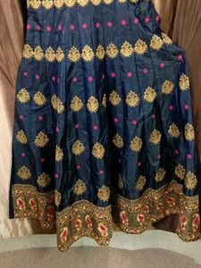 Elegant Embroidered Anarkali Dress