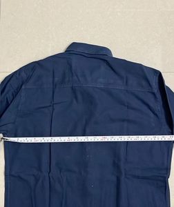 Lacoste Men's Navy Blue Button-Down Shirt