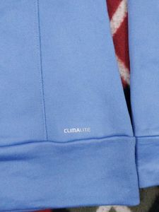Adidas Blue Zip-Up Track Jacket