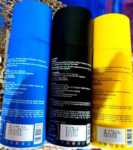 "THE MAN COMPANY Men's Privilege Deodorant Gift Set - Zesty, Legendary, and Bold Scents"