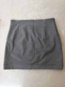 Chic Gingham Mini Skirt