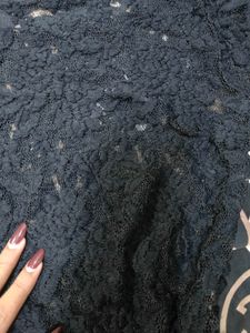 Elegant Black Lace Top