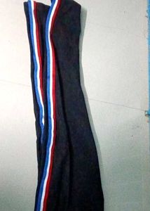 Stylish Striped Black Track Pants 🏋️