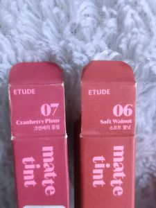 Pack Of 2 Etude Dear Darling Matte Tint