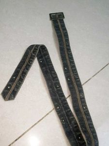 Vintage Denim Belt