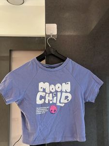 Cute Moon Child Graphic T-Shirt