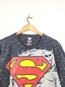 Navy Blue Printed T Shirts (Men's)