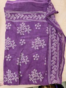purple Ankarkali full suit with dupatta