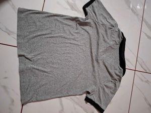 Grey Collared T-Shirt