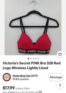 NEW Victoria's Secret PINK Padded Bra