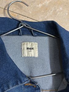 Classic Blue Cropped Denim Jacket