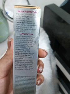 Nivea Luminous EvenGlow Day Cream SPF 50