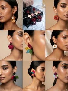 (buy Any 3)Boho handmade crochet earrings