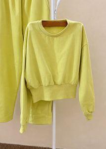 Lime Green Sweatshirt &amp; Jogger Set