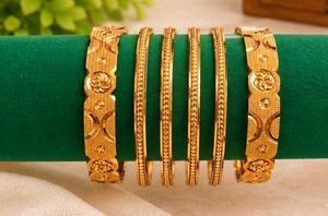 ✨ Traditional Golden Bangles Set ✨