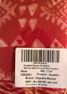 Silk Dupatta Brand New