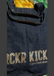 Calvin Klein Jeans Denim Tote Bag