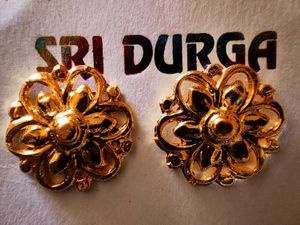 12pairs of NEW covering Gold Flower Earrings
