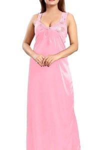 clojia women nighty red and pink color available
