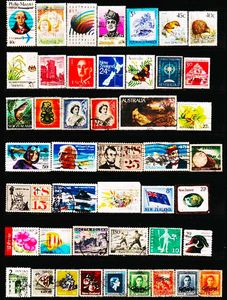 WORLDWIDE 100 DIFFERENT USED STAMPS