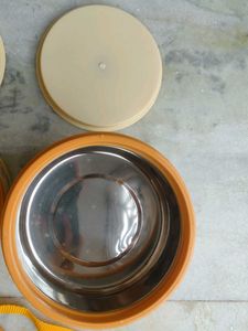 Vintage Floral Tiered Tiffin Carrier