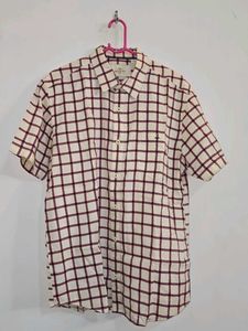 Men's Plaid Short Sleeve Shirt