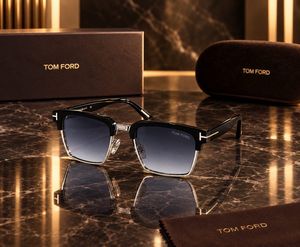 Tom Ford Black &amp; Gold Eyeglasses