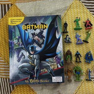 Batman My Busy Book + 12 figurines