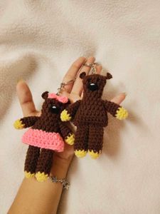 crochet mr. teddy couple 🧸💖