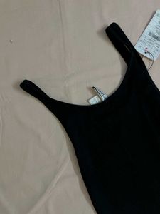 H&amp;M Black Sleeveless Maxi Dress