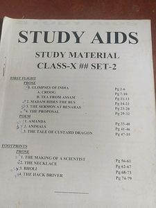 Class 10 English Summary+answer Questions