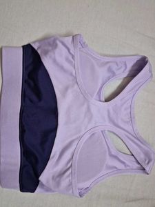 Stylish Colorblock Sports Bra with Front Zipper