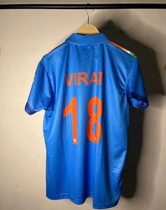 India Men's Blue Cricket Jersey