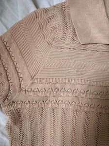 Peach Pink Korean Top