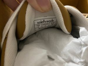 Solethreads tan sneakers